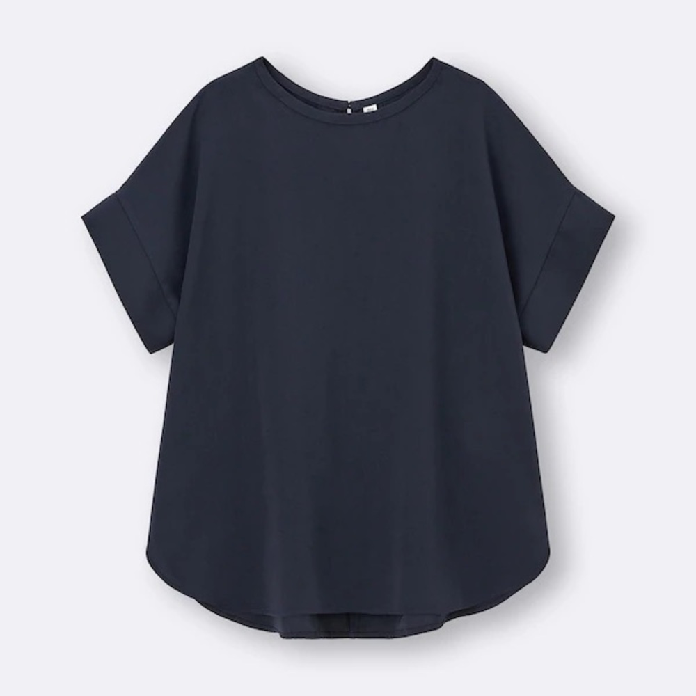 Elegant Navy Women's Blouse